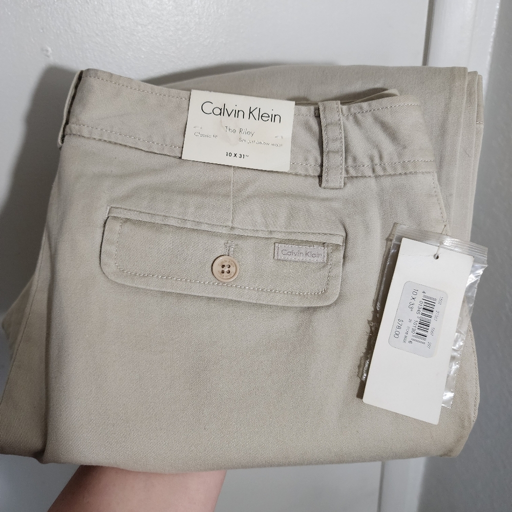 Calvin Klein tan Riley pants - Picture 5 of 5